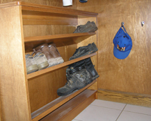 shoe rack